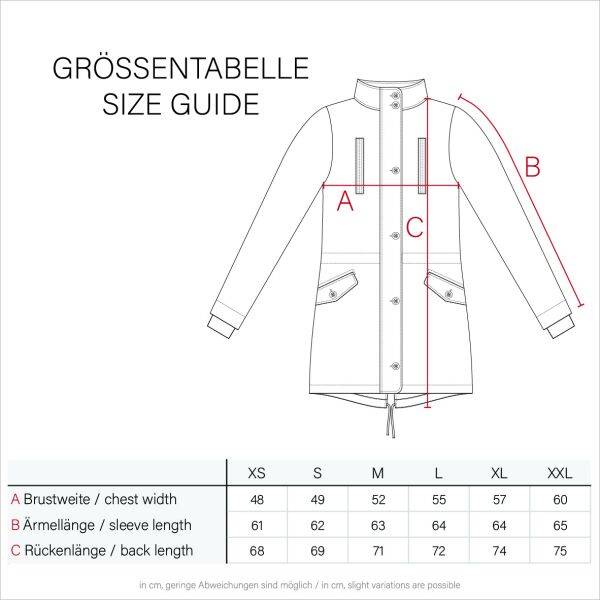 Marikoo Manolya-Sun Damen Parka Übergangsjacke Online Outlet