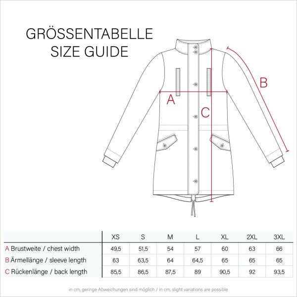 Marikoo Moonshine warme Damen Parka Winterjacke gesteppt Exklusive Angebote