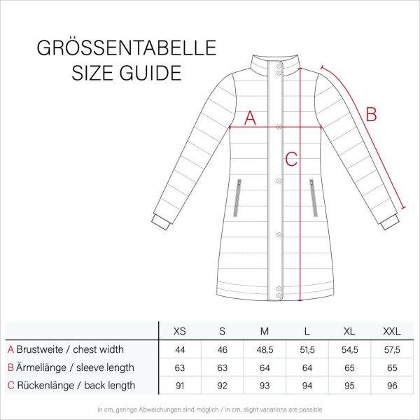 Marikoo Nanakoo Damen Trenchcoat Wintermantel Große Rabatte
