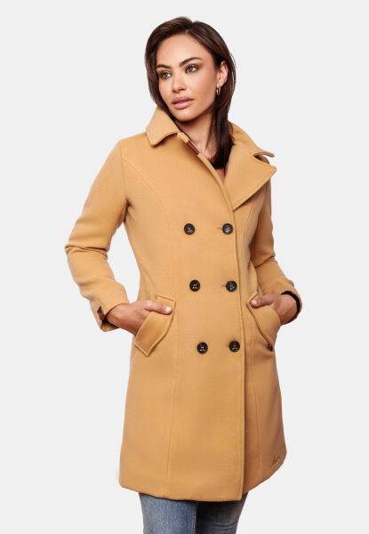 Marikoo Nanakoo Damen Trenchcoat Wintermantel Große Rabatte