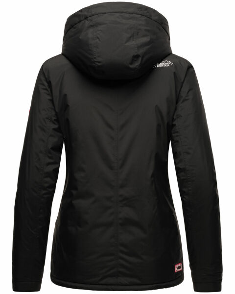 Marikoo Rabeaa Damen Winter Jacke Kurz Winterjacke Outdoor Kapuze gefüttert Saisonale Angebote
