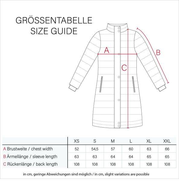 Marikoo Reliziaa Damen Winter Parka lang Kauf eins, bekomm eins gratis