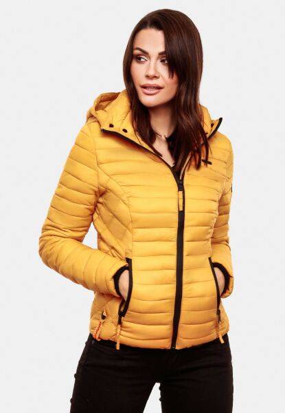Marikoo Samtpfote leichte Damen Steppjacke Tägliche Deals