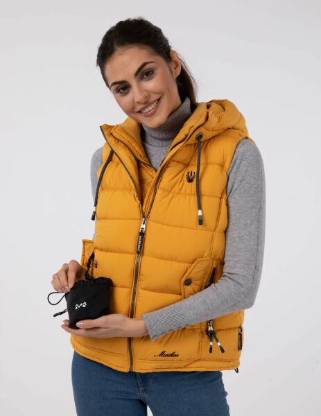 Marikoo Taisaa Damen Stepp Weste Übergangsjacke Super Sparpreis