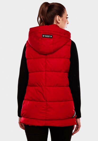 Marikoo Zarinaa Damen Weste Steppweste Ärmellose Jacke Letzte 3 Tage