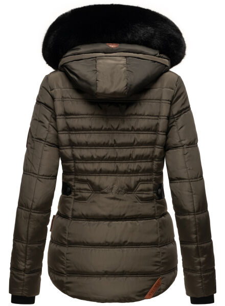 Marikoo Navahoo Melikaa Damen Winterjacke mit Kunstfellkragen & Kapuze Bis zu 55% Rabatt