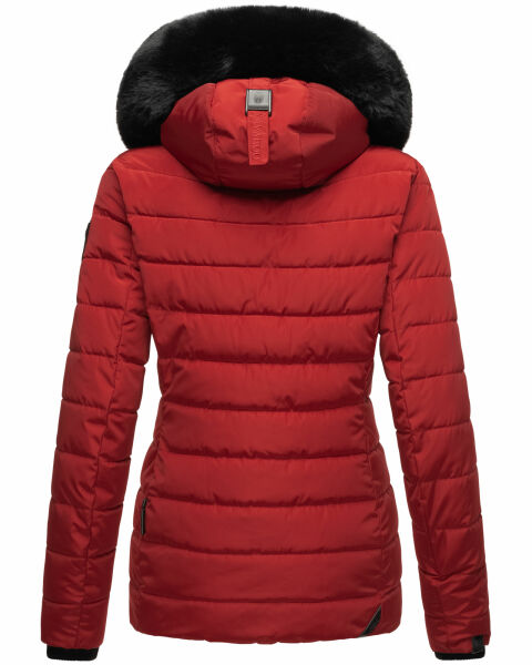 Marikoo Navahoo Milianaa Winter Jacke Stepp Kurzjacke gefüttert Kapuze Kunstfell Nur noch ein Tag übrig