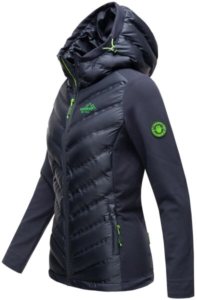 Marikoo Navahoo Nimm mich mit Damen Fleece Hybrid Jacke Trekking Wanderjacke Clearance-Verkauf