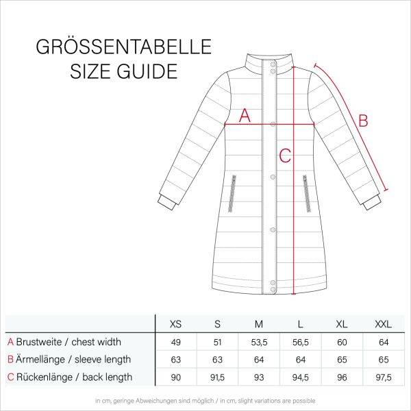 Marikoo Navahoo Papaya Damen gesteppte Winterjacke Speichern exportieren