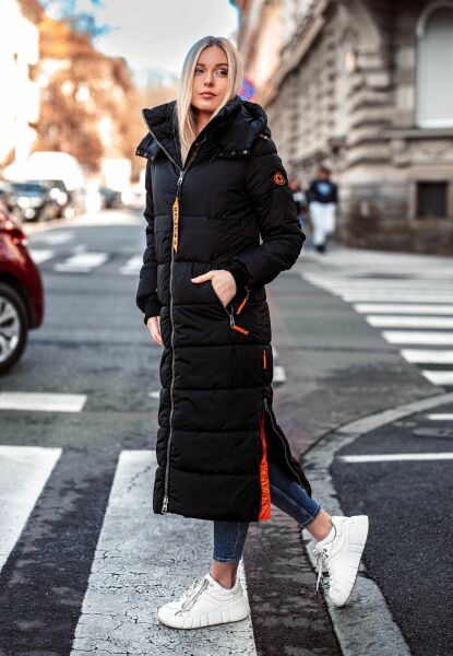Marikoo Navahoo Kristallblume Damen Winter Steppjacke im Angebot