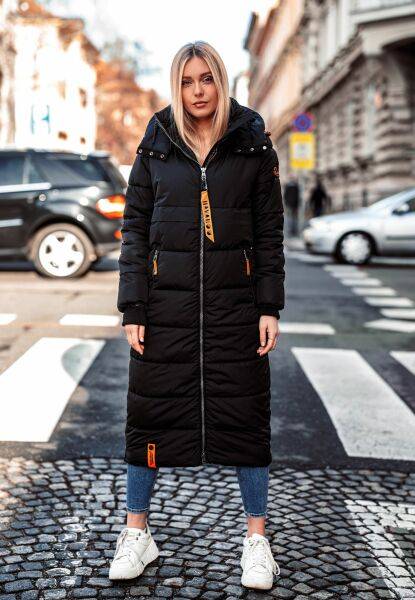 Marikoo Navahoo Kristallblume Damen Winter Steppjacke im Angebot