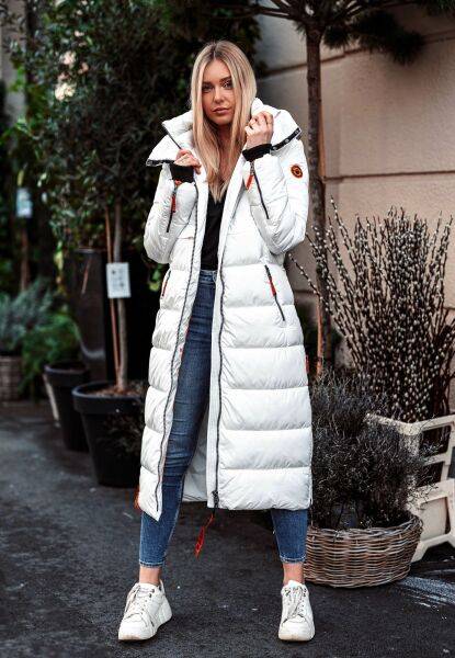 Marikoo Navahoo Kristallblume Damen Winter Steppjacke im Angebot