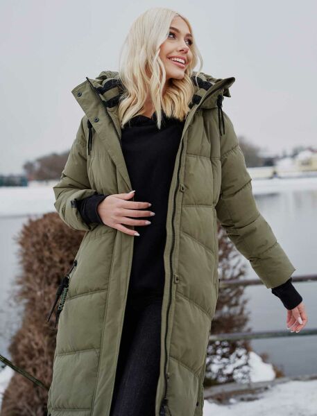 Marikoo Navahoo Kuschelmausi lange Damen Winterjacke Günstiger Verkauf