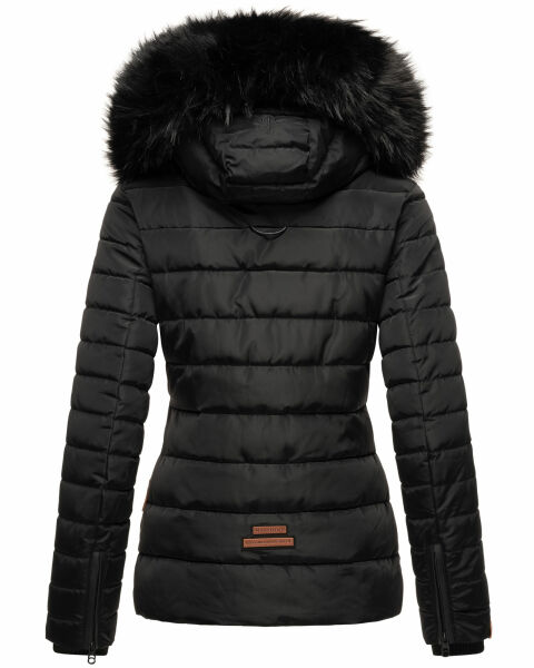 Marikoo Navahoo Wisteriaa Damen Winter Steppjacke mit Kapuze und Fellkragen Exklusivangebot