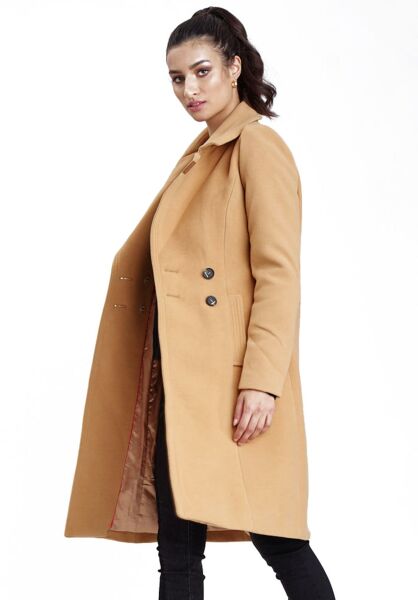 Marikoo Navahoo Wooly Damen Trenchcoat Winter Mantel Saisonschlussverkauf