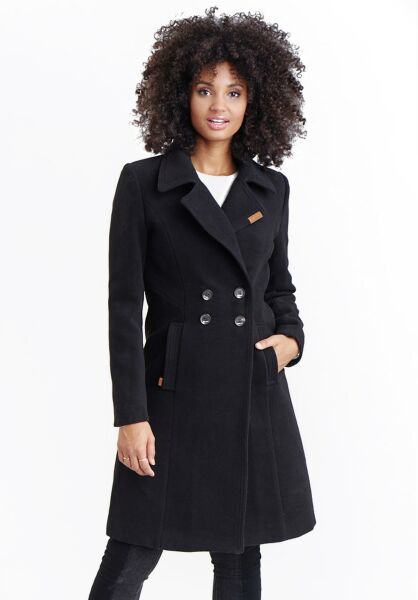 Marikoo Navahoo Wooly Damen Trenchcoat Winter Mantel Saisonschlussverkauf
