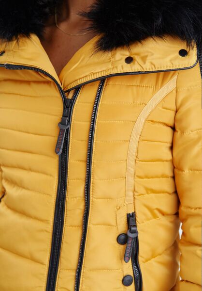 Marikoo Navahoo Yuki Damen Jacke mit Tedyfell Cyber Monday