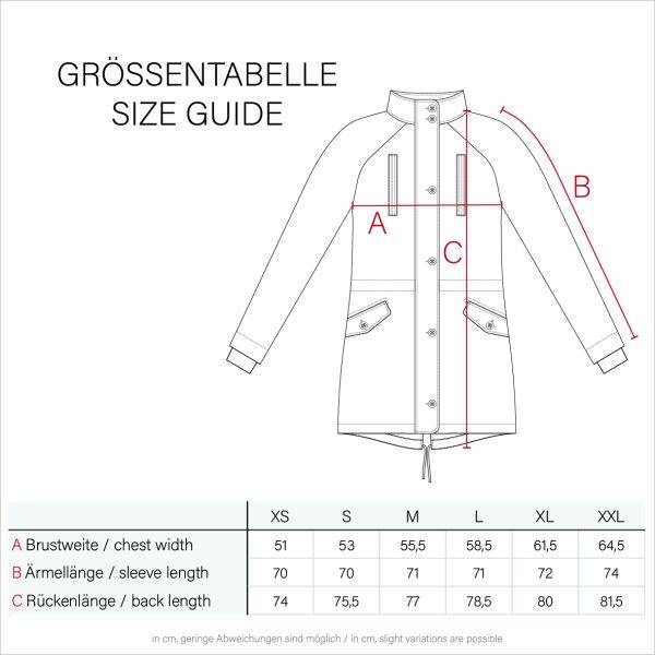 Marikoo Navahoo Sweety Damen 2in1 Parka Winterjacke Kostenlose Rückgabe