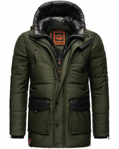 Marikoo Stone Harbour Mitjaa Herren Winter Jacke Parka Letzte 3 Tage