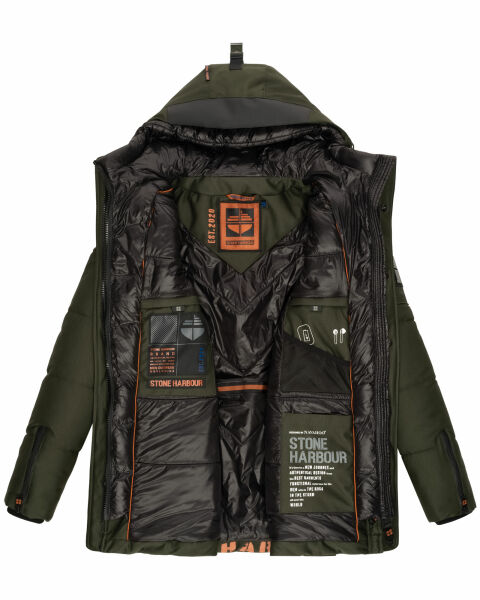 Marikoo Stone Harbour Mitjaa Herren Winter Jacke Parka Letzte 3 Tage