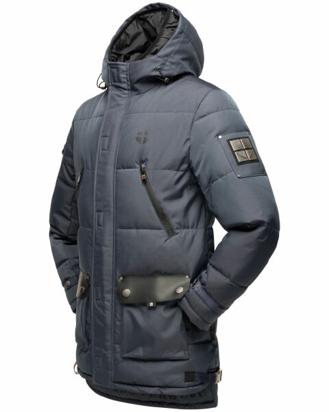 Marikoo Stone Harbour Tahaa Herren Winterjacke / Winterparka Bis zu 50% Rabatt