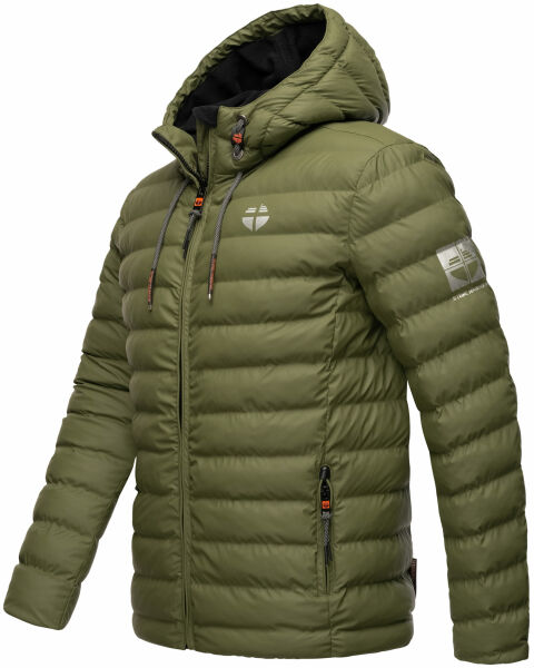 Marikoo Stone Harbour Zaharoo wasserdichte Herren Regen Steppjacke Discount Store für neue Produkte