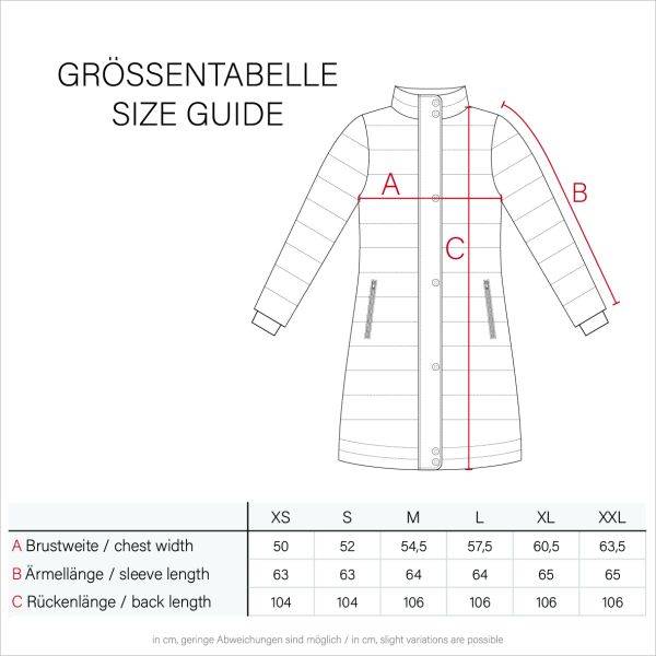 Marikoo Navahoo Fahmiyaa Damen lange Winterjacke mit Kapuze Clearance-Verkauf