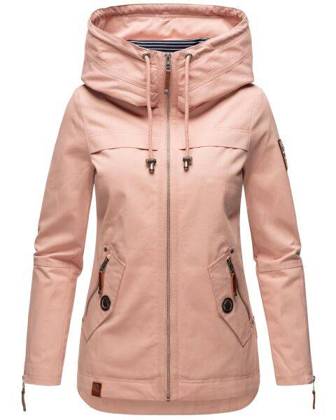 Marikoo Navahoo Wekoo Damen Übergangsjacke mit Kapuze Black Friday Preise