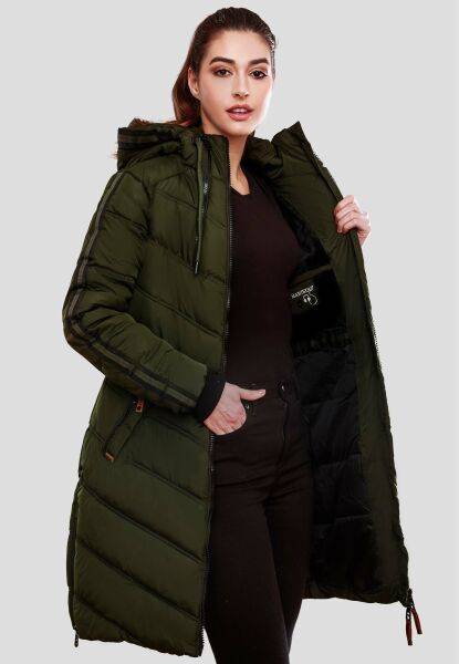 Marikoo Armasa lange Damen Winter Steppjacke 2025