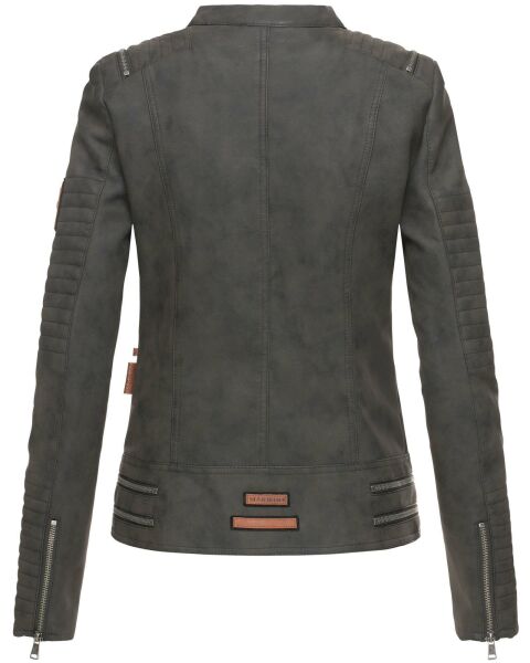 Marikoo Akikoo Damen Kunst-Wildleder Jacke Schlussverkauf