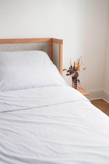 Melawear Perkal Bettwäsche Set MAJULI Stripes Letzte 3 Tage