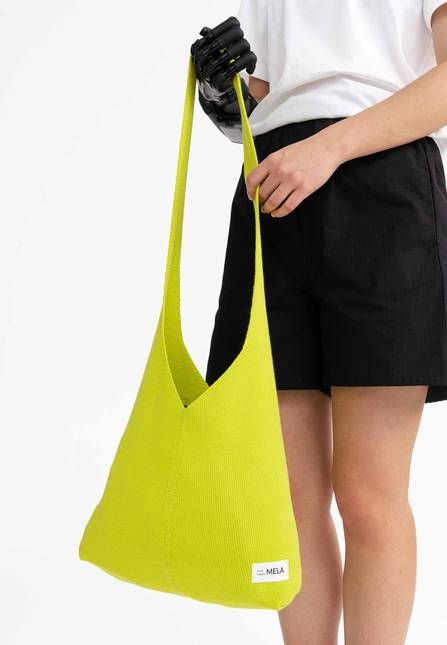 Melawear Unisex Jacquard Strick Tasche RAJRUPA Vierteljährliche Förderung