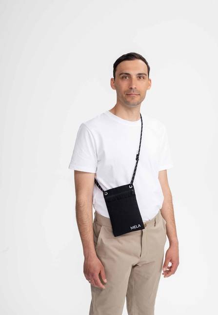 Melawear Unisex Ripstop Umhängetasche SAANVI 50% Rabatt mit kostenlosem Versand