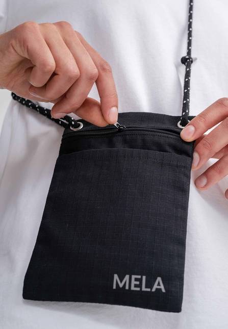 Melawear Unisex Ripstop Umhängetasche SAANVI 50% Rabatt mit kostenlosem Versand