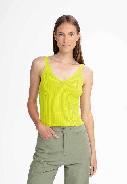 Melawear V-Neck Strick Top RHADA Auslauf