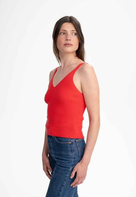Melawear V-Neck Strick Top RHADA Verkauf
