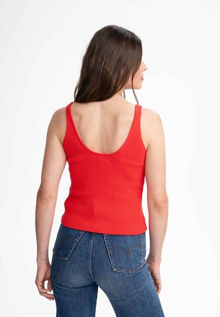 Melawear V-Neck Strick Top RHADA Verkauf