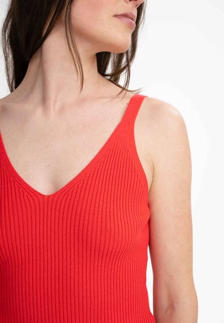 Melawear V-Neck Strick Top RHADA Verkauf