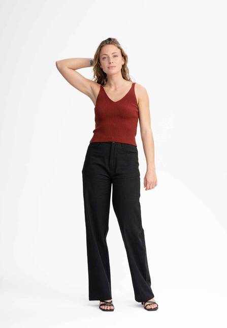 Melawear V-Neck Strick Top RHADA Angebote