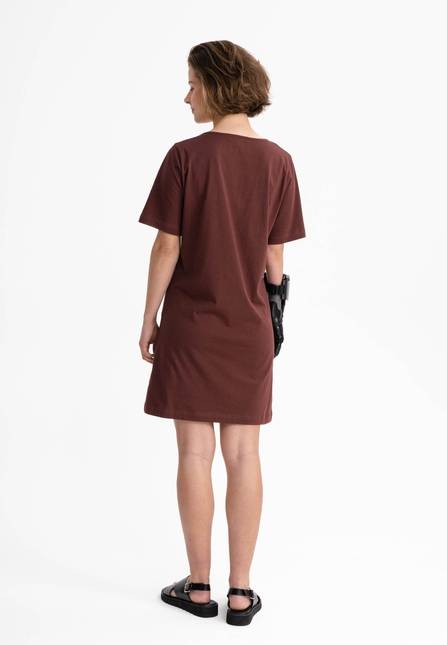 Melawear Damen V-Neck Kleid JANITRA im Angebot