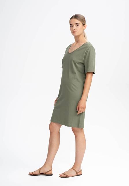 Melawear Damen V-Neck Kleid JANITRA Meist gekauft