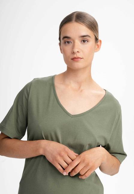 Melawear Damen V-Neck Kleid JANITRA Meist gekauft