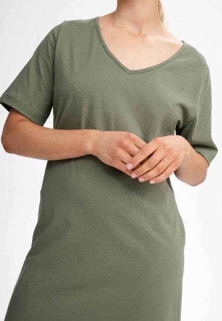 Melawear Damen V-Neck Kleid JANITRA Meist gekauft