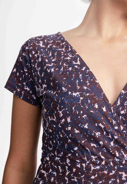Melawear V-Neck Kleid lang SHREOSHI Rabatt