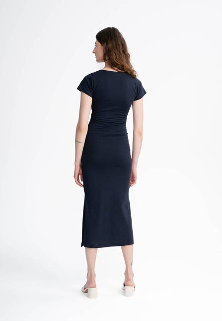 Melawear V-Neck Kleid lang SHREOSHI Günstig kaufen