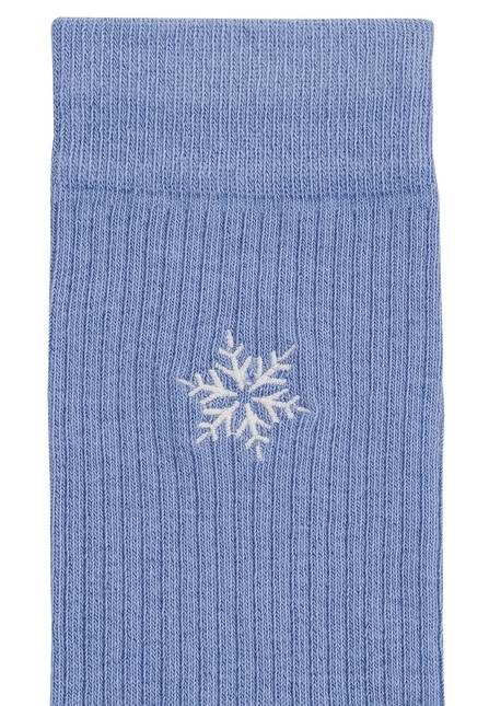 Melawear Unisex Gerippte Socken Stickerei 1er Pack Preisnachlass