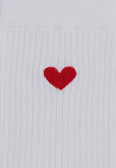 Melawear Unisex Gerippte Socken Stickerei 1er Pack Saisonschlussverkauf