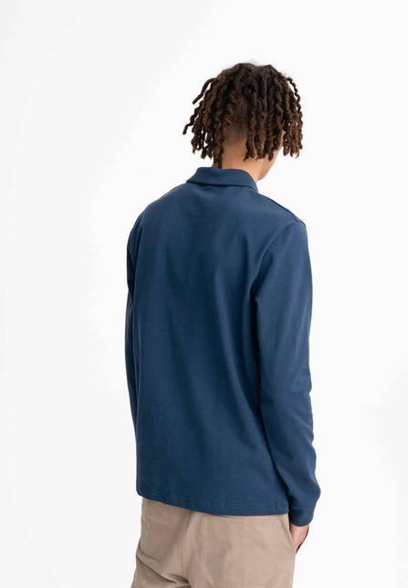 Melawear Herren Langarm Polo Shirt DIVIT 50% Rabatt für begrenzte Zeit