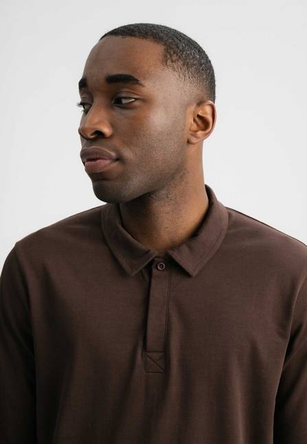 Melawear Herren Langarm Polo Shirt DIVIT Rabatte dieses Monats