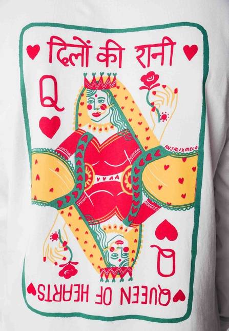 Melawear Oversized Langarmshirt Artist Edition Anjali Cyber Monday